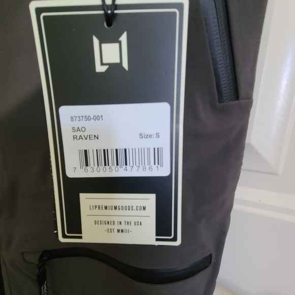 NWT L1 SAO Women's Small Raven Bibs - Picture 12 of 12